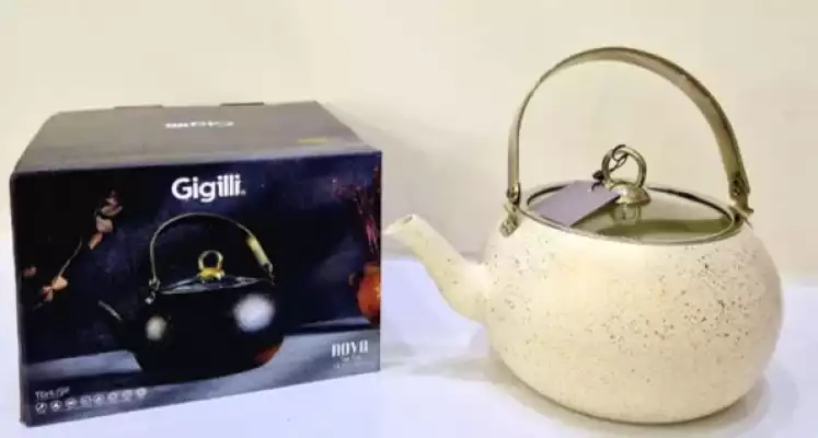 Gigilli чайник T-2022 3 л, керамика бежевый